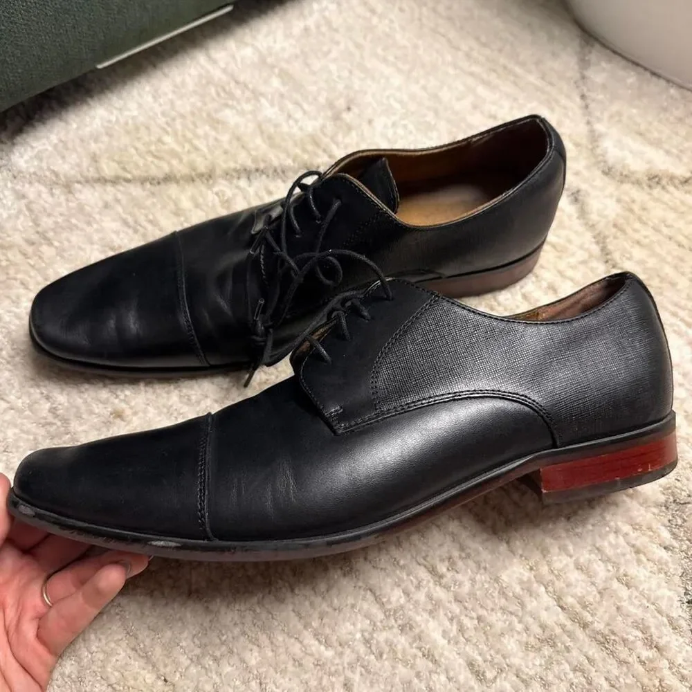 Florsheim black leather
